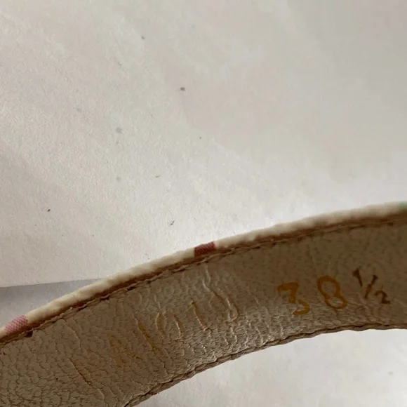 Louis Vuitton cork platform wedges multi-color Murakami leather  heels 38.5 - Picture 7 of 9